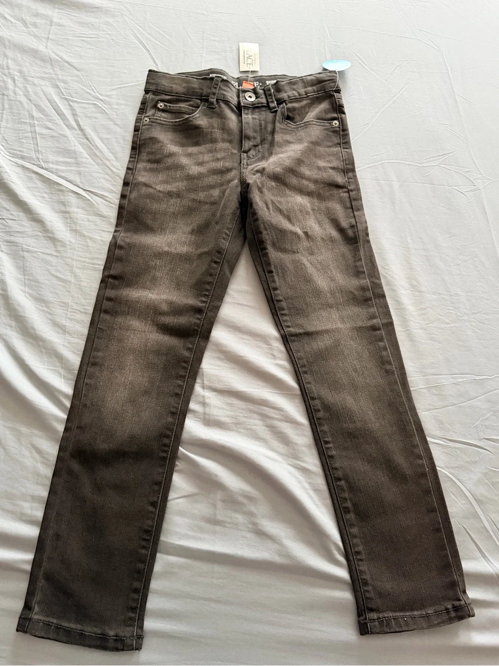 Kids boy Slim Straight Jeans in black